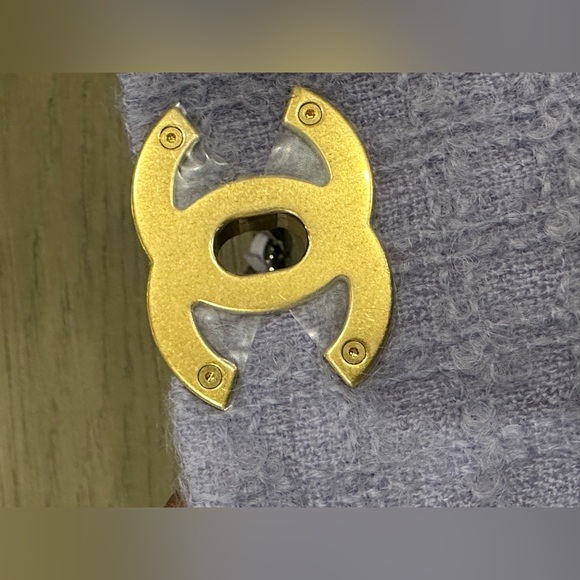 CHANEL 19 Flap Bag Quilted Tweed Lilac - Picture 10 of 14